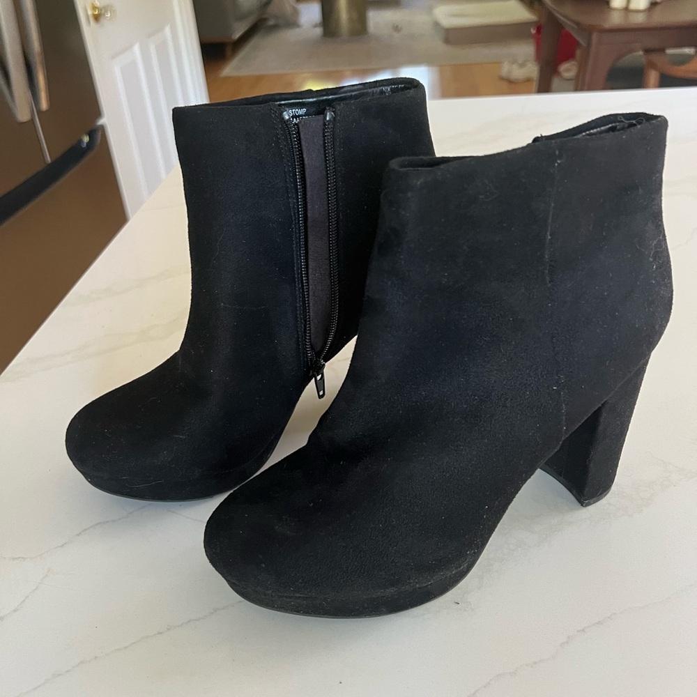 Elegant Black Women's Ankle Boots